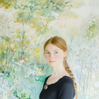 Suitcase Coast style, Midjourney V6.1: photographic portrait of female protagonist