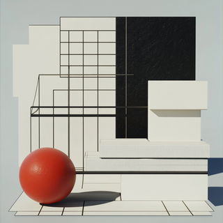 Glaciershade style, Midjourney V6.1: abstract 3D render