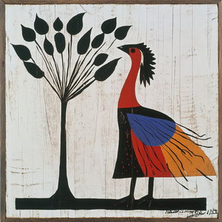 Glaciershade style, Midjourney V6.1: traditional folk art