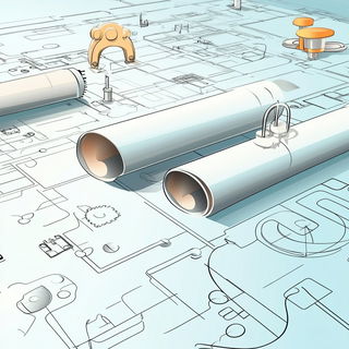 Chintz Courtyardism style, Midjourney V6.1: technical infrastructure blueprint schematics