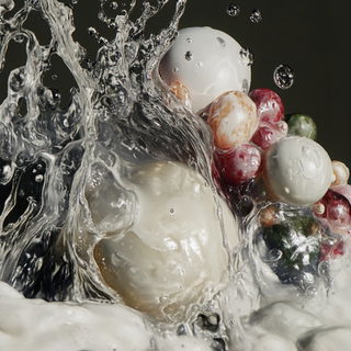 Cloudkin Entomology style, Midjourney V6.1: abstract 3D render