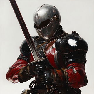 Cloudkin Entomology style, Midjourney V6.1: concept art character design of retropunk steam knight
