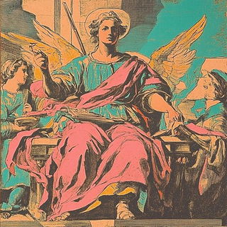 Crimson Gearshadow style, Midjourney V6.1: classical 18th-century oil painting