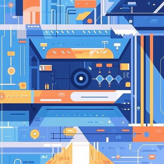 Bluehour Burrowism style, Midjourney V6.1: technical infrastructure blueprint schematics