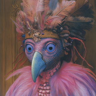 Botanopuppetry style, Midjourney V6.1: traditional folk art