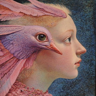 Botanopuppetry style, Midjourney V6.1: classical 18th-century oil painting