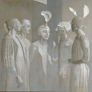 Aegis Maskwork style, Midjourney V6.1: classical 18th-century oil painting