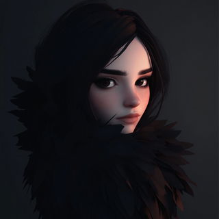 Cineumbra style, Midjourney V6.1: photographic portrait of female protagonist