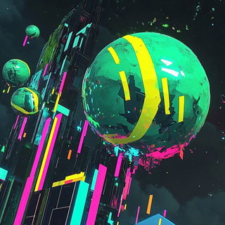 Coraloclastics style, Midjourney V6.1: abstract 3D render