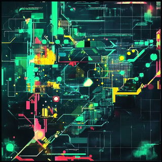 Coraloclastics style, Midjourney V6.1: technical infrastructure blueprint schematics