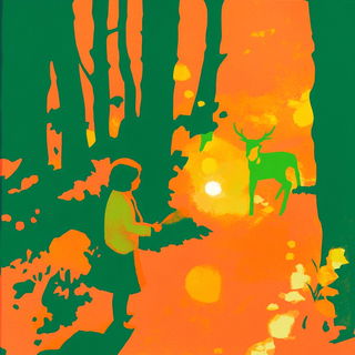 Inkfort Atlasism style, Midjourney V6.1: retro fairy-tale illustration