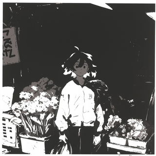 Inkfort Atlasism style, Midjourney V6.1: black-and-white manga comic strip