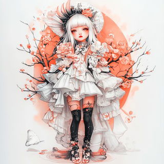 Canyon Cartilage style, Midjourney V6.1: haute-couture fashion outfit
