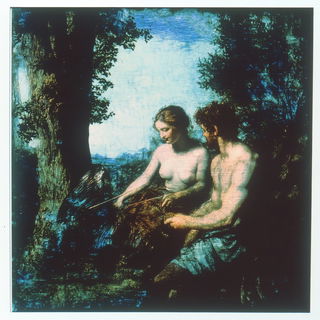 Neonherald style, Midjourney V6.1: classical 18th-century oil painting