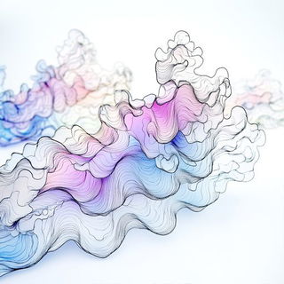 Coralgrim style, Midjourney V6.1: abstract 3D render
