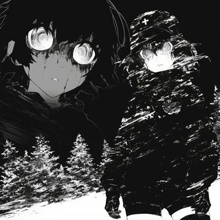 Collar of Melted Hours style, Midjourney V6.1: black-and-white manga comic strip