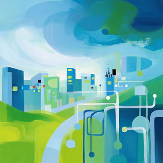 Dripstone Atlas style, Midjourney V6.1: technical infrastructure blueprint schematics