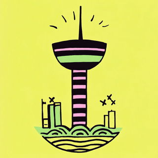 Fabrifolia style, Midjourney V6.1: bold minimalist logo design for Istanbul city municipal services