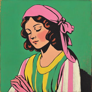 Fabrifolia style, Midjourney V6.1: classical 18th-century oil painting