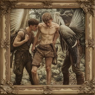 Puppet Dune Procession style, Midjourney V6.1: classical 18th-century oil painting