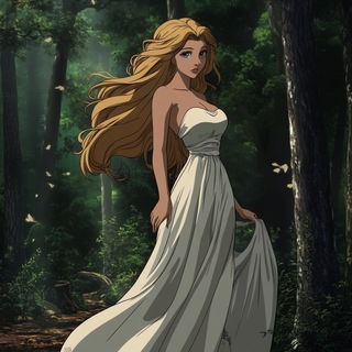 Ceramanga style, Midjourney V6.1: retro fairy-tale illustration