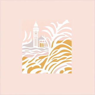 Inkcurrent Aerography style, Midjourney V6.1: bold minimalist logo design for Istanbul city municipal services