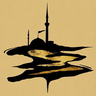 Solargloam style, Midjourney V6.1: bold minimalist logo design for Istanbul city municipal services