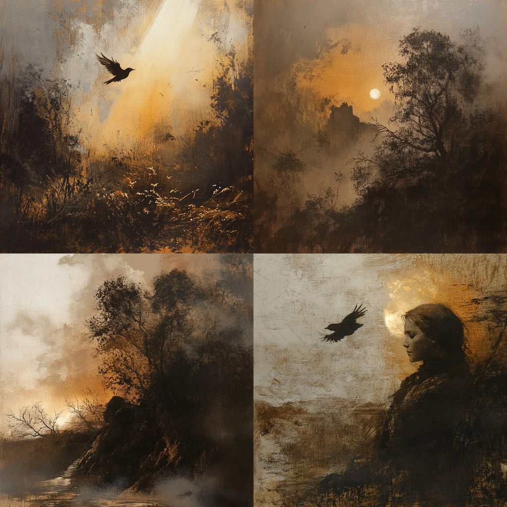 Sunfall Modelworks style, Midjourney V6.1, render 1 of 4