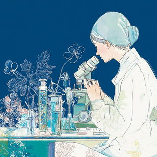 Dovetail Storylands style, Midjourney V6.1: editorial illustration for popular scientific magazine cover