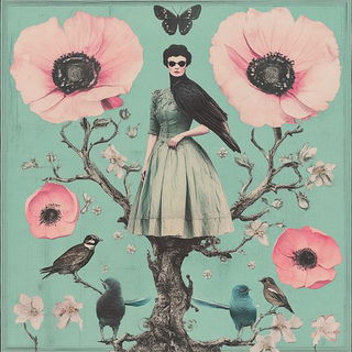Ravencinder style, Midjourney V6.1: traditional folk art