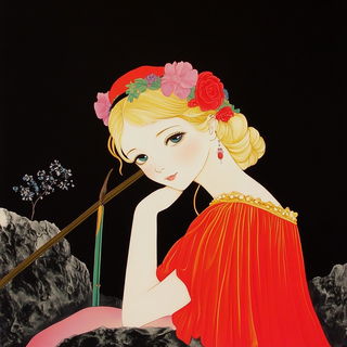 Navy Tessellash style, Midjourney V6.1: classical 18th-century oil painting