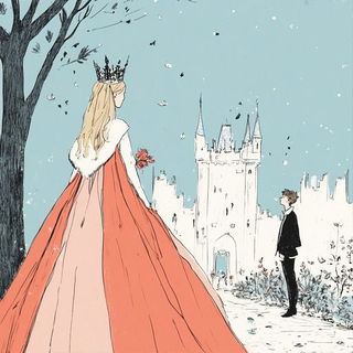 Pulpbeam Carnival style, Midjourney V6.1: retro fairy-tale illustration