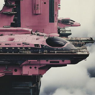 Blackwater Vitraelia style, Midjourney V6.1: cinematic shot from sci-fi movie