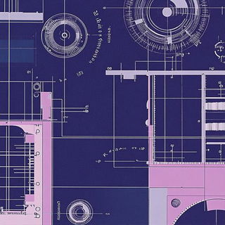 Blackwater Vitraelia style, Midjourney V6.1: technical infrastructure blueprint schematics