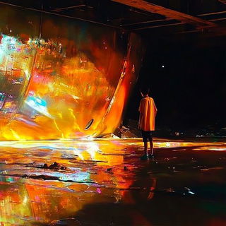Portal Realism style, Midjourney V6.1: cinematic shot from sci-fi movie