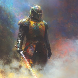 Botanical Flashgarden style, Midjourney V6.1: concept art character design of retropunk steam knight
