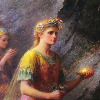 Botanical Flashgarden style, Midjourney V6.1: classical 18th-century oil painting