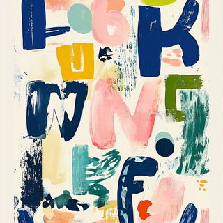 Brasshalo style, Midjourney V6.1: typographic composition with large letters