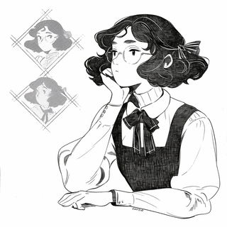 Darkroom Nacre style, Midjourney V6.1: black-and-white manga comic strip