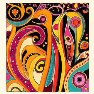 Carnivale Miniatura style, Midjourney V6.1: typographic composition with large letters