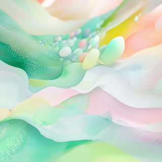 Kaleidomarmoreal style, Midjourney V6.1: abstract 3D render