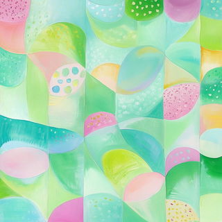 Kaleidomarmoreal style, Midjourney V6.1: creative pattern composition