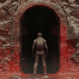 Lumenscarf Joinery style, Midjourney V6.1: cinematic shot from sci-fi movie