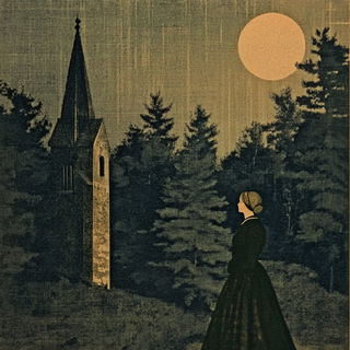 Solsticetch style, Midjourney V6.1: retro fairy-tale illustration