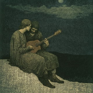 Solsticetch style, Midjourney V6.1: classical 18th-century oil painting