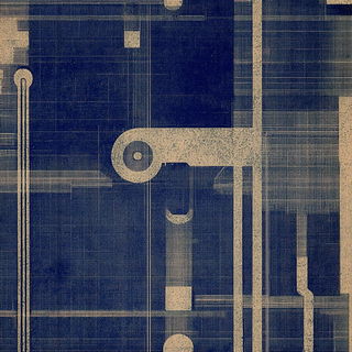 Solsticetch style, Midjourney V6.1: technical infrastructure blueprint schematics