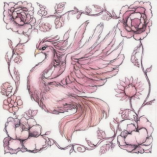 Portalflare Synchromancy style, Midjourney V6.1: traditional folk art