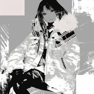 Monolithautumn style, Midjourney V6.1: black-and-white manga comic strip