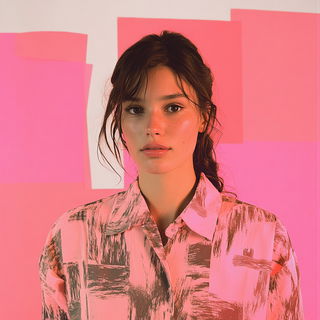 Monolithautumn style, Midjourney V6.1: photographic portrait of female protagonist