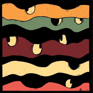 Hornedwater style, Midjourney V6.1: creative pattern composition